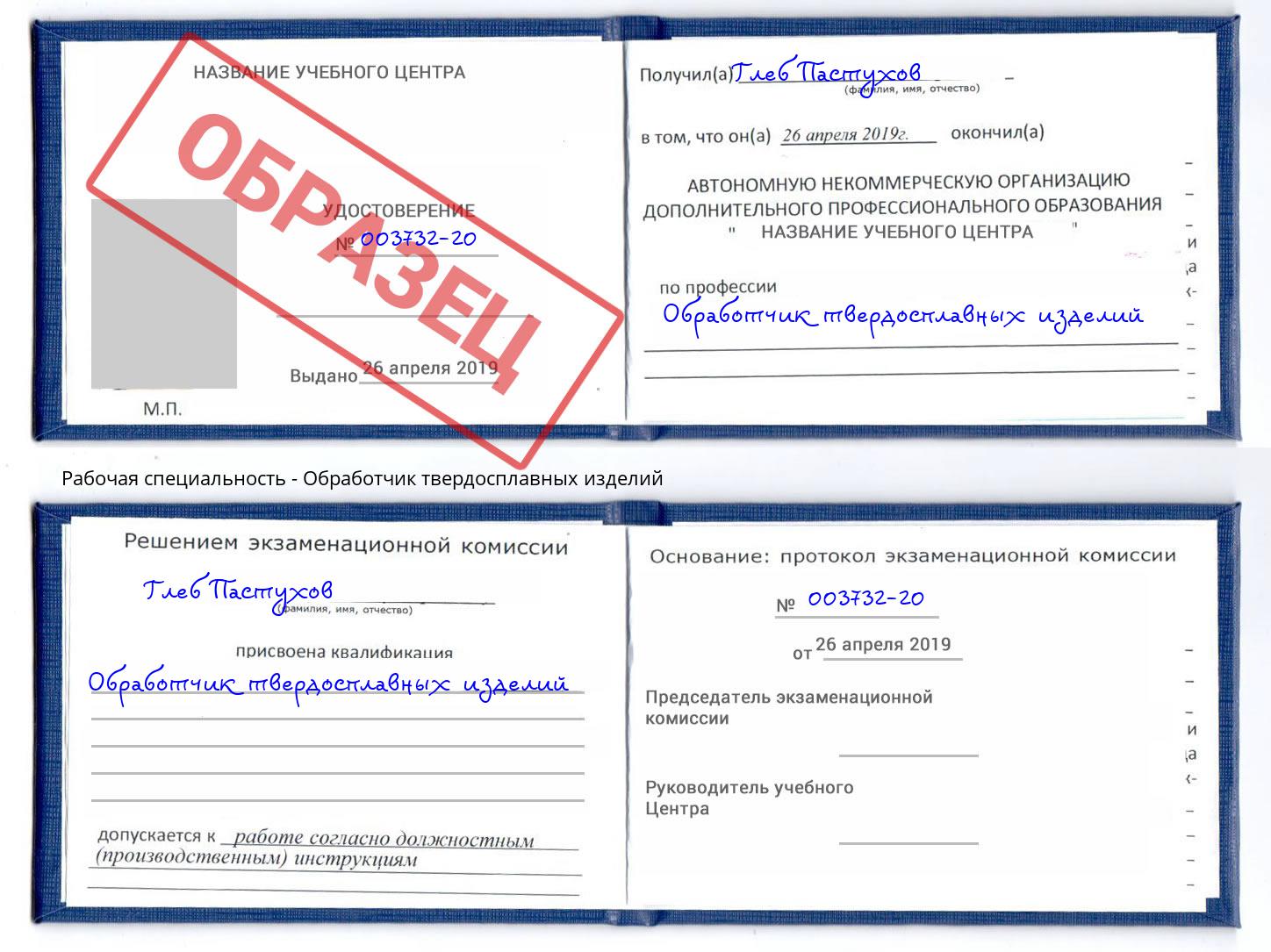 Обработчик твердосплавных изделий Ишим
